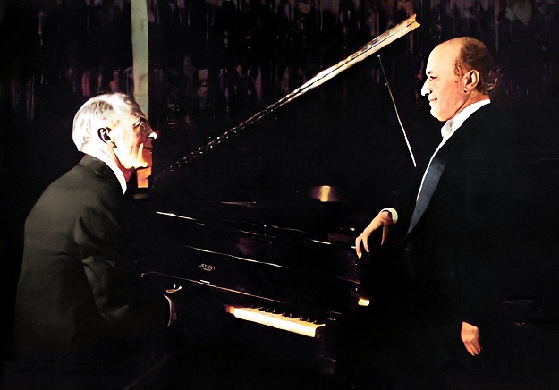 axel christensen at the piano